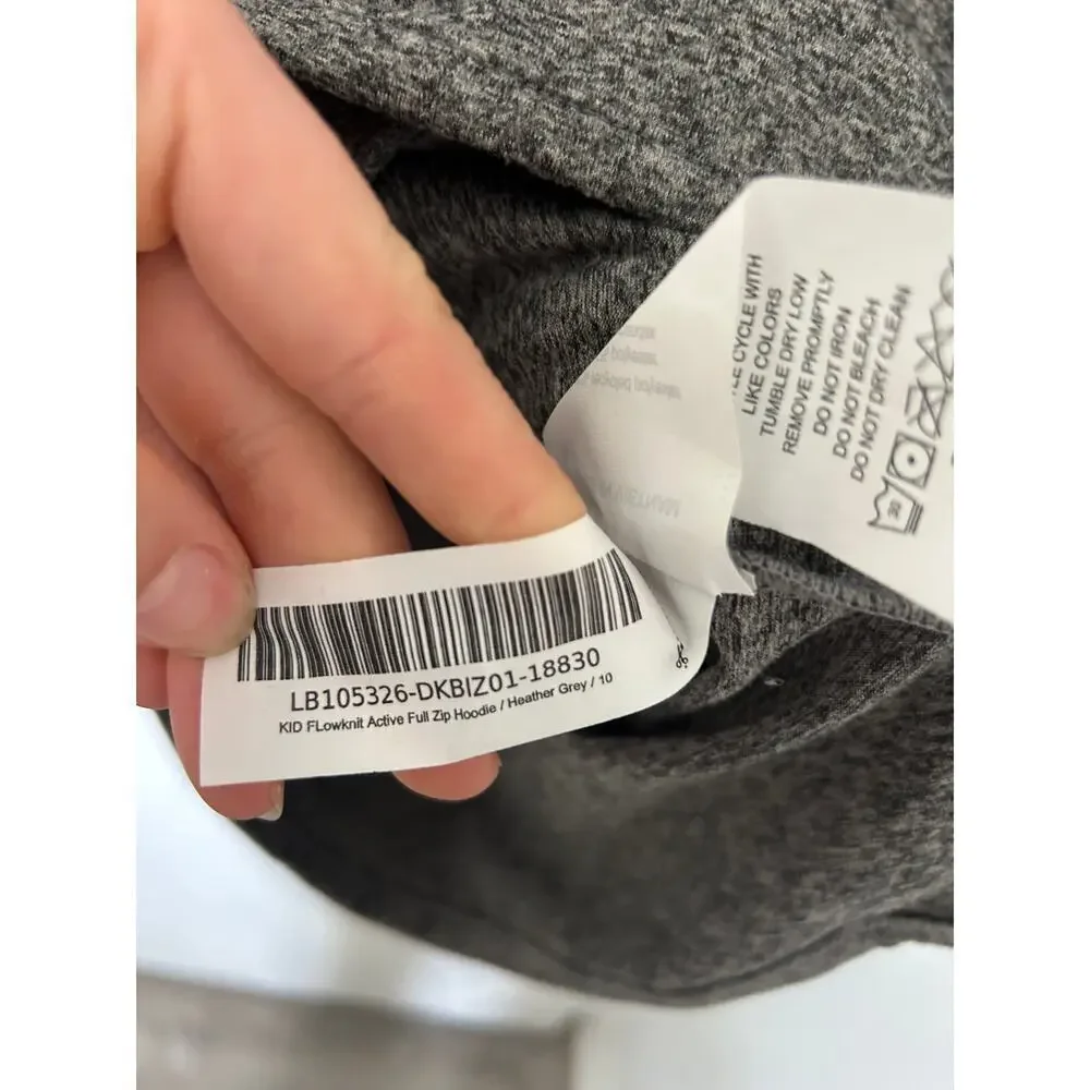 Quince KID Flowknit Active Full Zip Hoodie